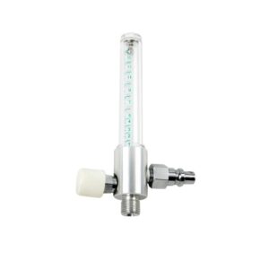 Oxygen (O²) Flow Meter, Ball & Tube, Single