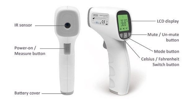 Infrared Forehead Thermometer - Image 2