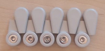 ECG Adaptor Kit 4mm Banana - Press Type - Image 2