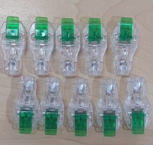 ECG Multi Clip Adaptor Kit, 3 mm to 4 mm Banana to Tab and Press Stud