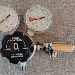 OXYGEN REGULATOR PIN INDEX (DOUBLE GAUGE)
