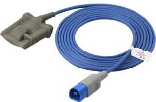 SpO2 Sensor, Reusable, Philips, Compatible, Adult Soft Tip