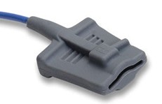 SpO2 Sensor, Reusable, Philips, Compatible, Adult Soft Tip - Image 3